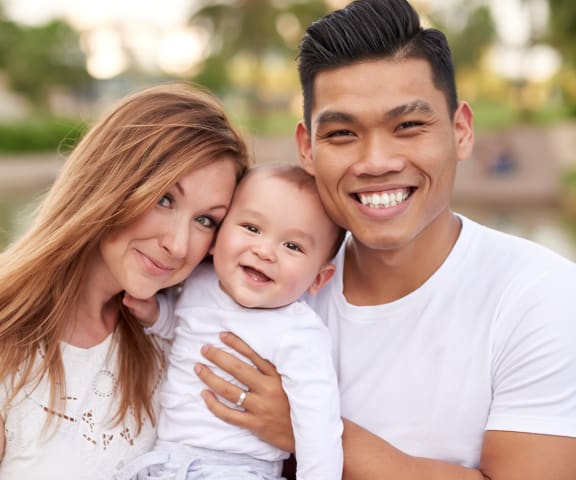 Family of Three | Mercado Apartments in Perris, CA