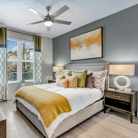 Bedroom With Plenty Of Natural Lights at Pearce at Pavilion Luxury Apartments, Riverview, FL
