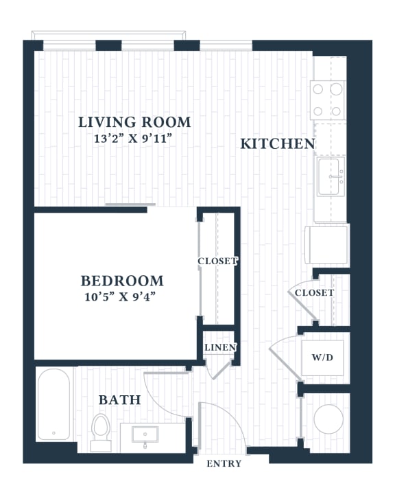 Floor Plan  bedroom floor plan | apartments in pittsburgh pa | the mille brookhaven apartment