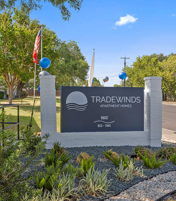 Property Signage at Tradewinds, Windcrest, TX, 78239