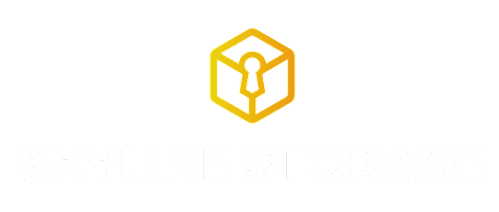 A logo with the text