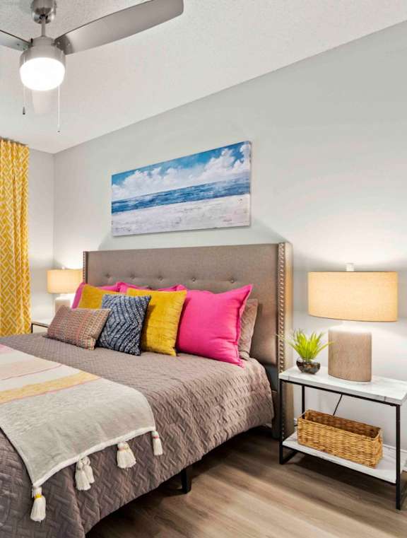 Gorgeous Bedroom at Coastline Apartments, Fort Walton Beach Florida