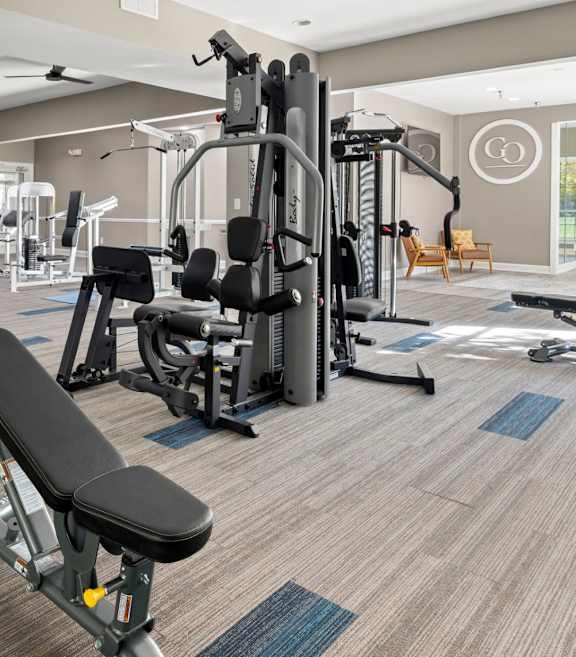 Fitness Center at Bridgewater Apartments in Duluth, GA, 30096
