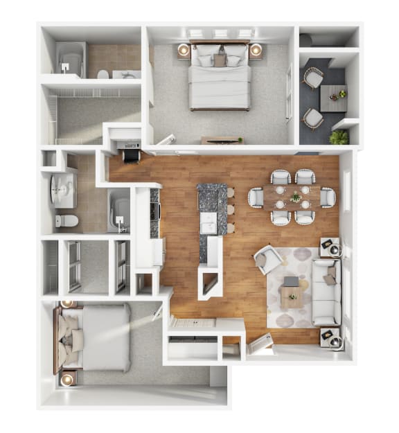B3 Floor Plan at The Preserve by Picerne, N Las Vegas