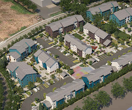 Nueva Esperanza Aerial View