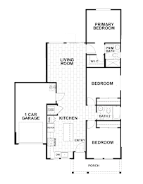 3Bed Floor Plan at Montessa Apartments, Vacaville, CA, 95687