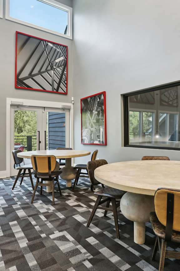 Communal Seating Area at Canopy Glen, Norcross, Georgia
