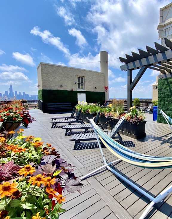 The Patricians Apartments Lincoln Park Chicago Roof Deck Grills