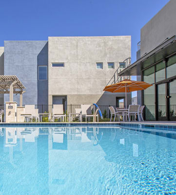 Pool at Senderos at South Mountain in Phoenix AZ September 2020