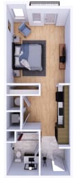 Floor Plan  Martin on Main Apartments at 835 East Main Street, Louisville KY 40206