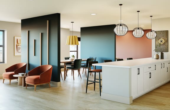 Callisto Commons-Clubroom Rendering