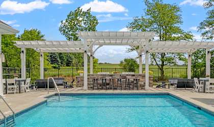 Sparkling Outdoor Pool