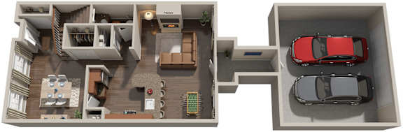 3 Bed 3.5 Bath Floor Plan | 2,426 Sq. Ft. at Sterling Manor in VA, 23185