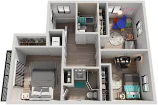4 Bed 2.5 Bath | 1,326 Sq. Ft. at The Villages at Miami Gardens, Miami Gardens, FL 33056