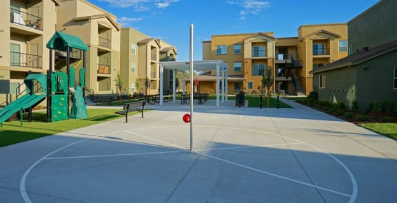 Arbor Creek Family  tetherball court