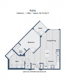  Floor Plan A505
