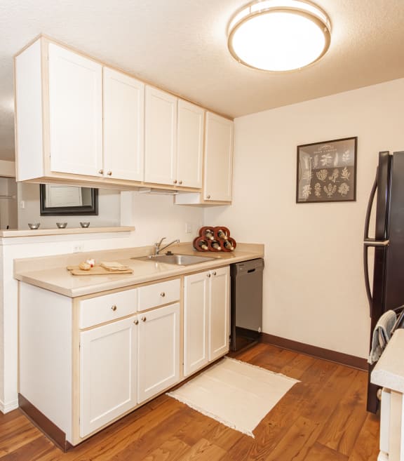 Clackamas Trails model kitchen