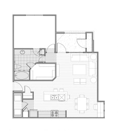 Floor plan at Faudree Ranch, Odessa, TX