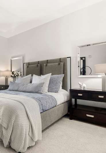 Bedroom at Trails at San Tan in Gilbert AZ June 2021