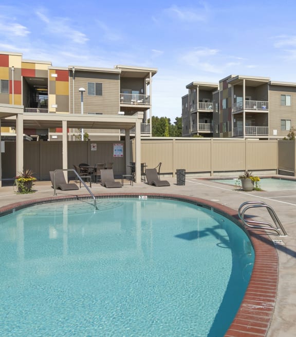 our apartments offer a swimming pool at Mosaic on the River Apartments, Richland, Washington