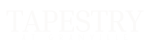 a white background with the words tapestry on it