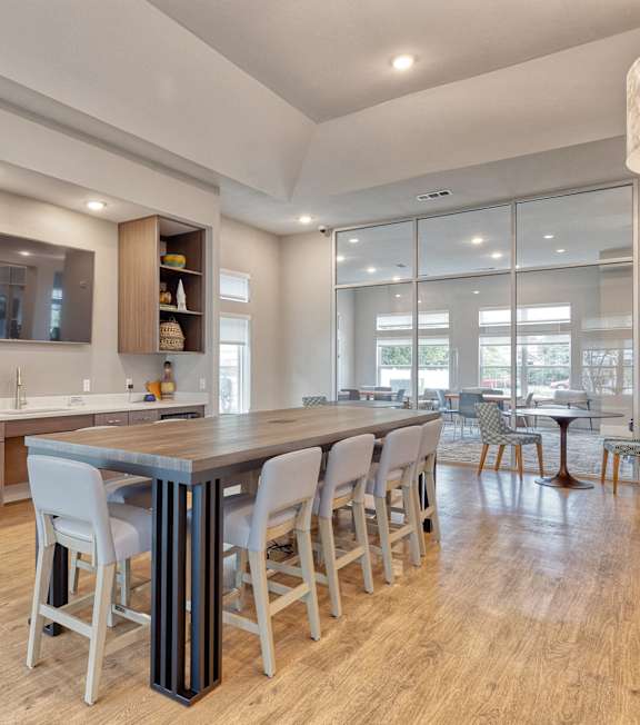 Club Room at La Cima Affordable Apartments in Austin, TX