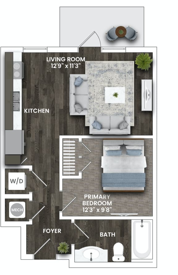 Studio, 1, 2 & 3 Bed Apartments in Ybor City, Tampa La Unión