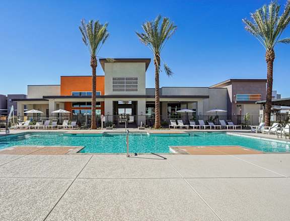 Pool Area at Cottonwood Ranch, Casa Grande, AZ 85122