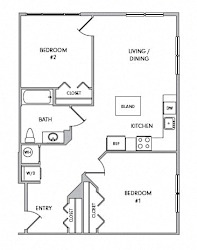 luxury rental studio one two bedroom apartments at city line west in jersey city Hudson county nj new jersey near nyc new York city