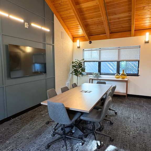 Modern Conference Room at The Lakes Apartments, Bellevue, WA