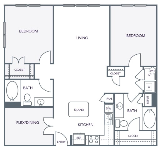 AVANT on Market Center - B2 - 2 bedroom and 2 bath