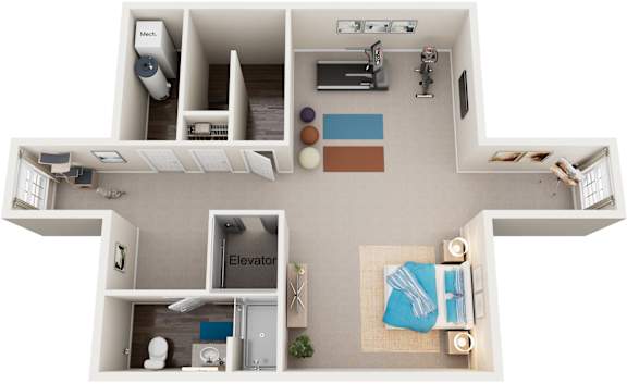 4 Bed 3.5 Bath Floor Plan | 3,287 Sq. Ft. at Sterling Manor in Williamsburg, Virginia