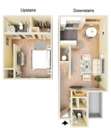 Floor Plan Floor Plan at Hawthorne House, Midland