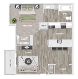 Oxford Floor Plan at Brampton Moors, Cary, North Carolina