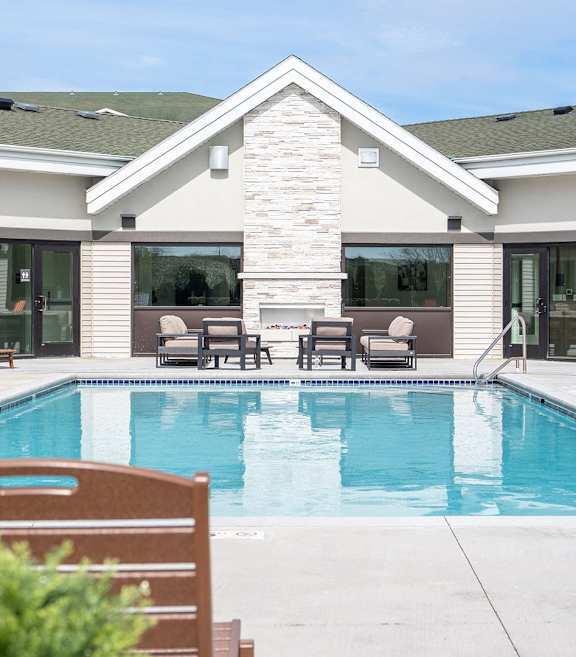 the swimming pool at the resort at governors crossing
