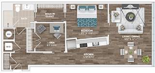 A6A Floor Plan at Sinclaire on Seminary, Alexandria, 22311