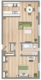 628-Square-Foot-One-Bedroom-Apartment-Floorplan-Available-For-Rent-2800-Woodley-Road