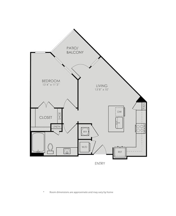 Contour at NODA A2 Floorplan