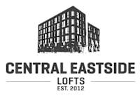 A logo for Central Eastside Lofts established in 2012.