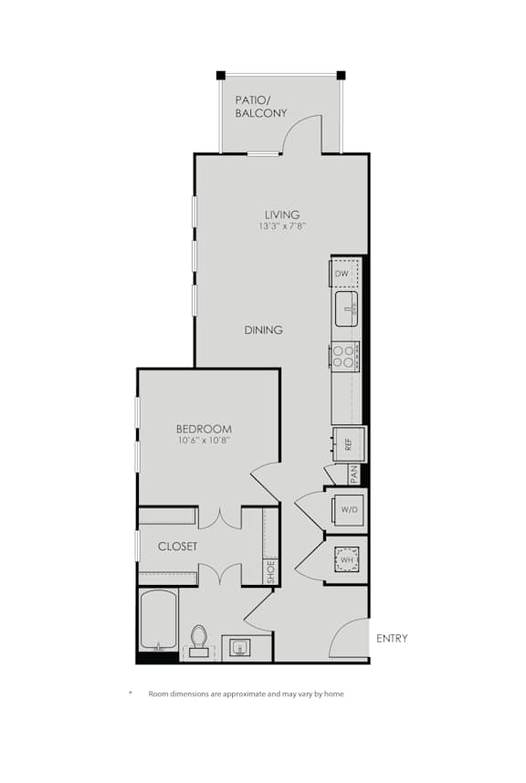 Contour at NODA A3 Floorplan