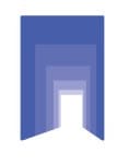 open door in a blue wall at The Arbors Santa Ana, California, 92705