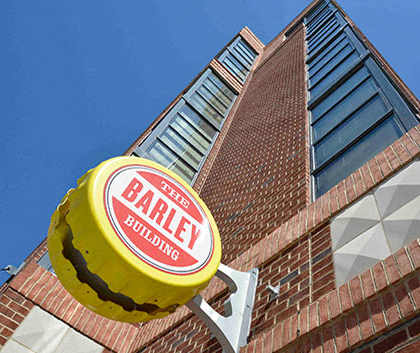 Exterior at The Gunther, Baltimore, MD