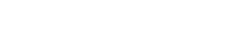 a white and black logo on a black background