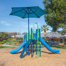our playground is perfect for children of all ages at The Preston at Hillsdale, San Mateo, California