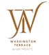 The image is a logo for Washington Terrace Apartments.