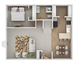 C2 Floor Plan at Creekstone Falls, South Dakota, 57106