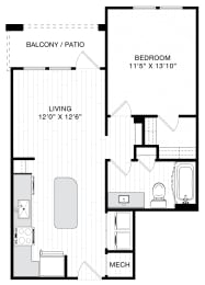 Floor Plan  Tapestry East Bay Apartments Homes in Apollo Beach Florida