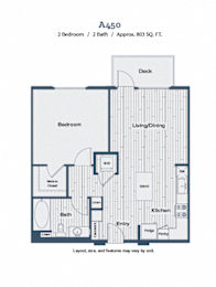  Floor Plan A450