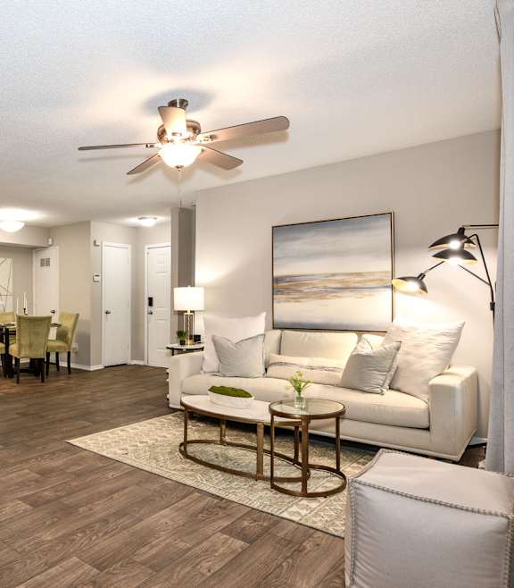 Spacious Living Room  at 670 Thornton, Lithia Springs, GA