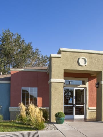 leasing office at Aspen Ridge in Albuquerque New Mexico October 2020